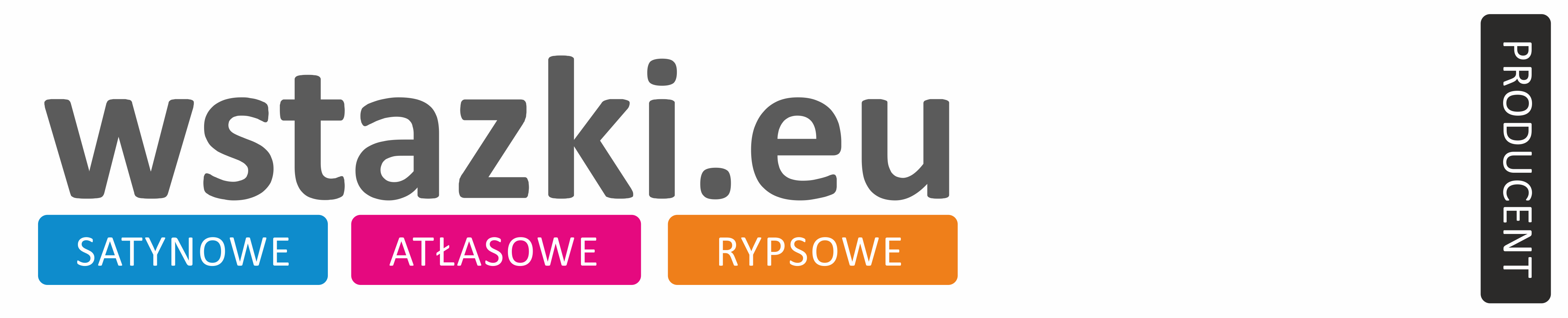 Wstążki satynowe, wstązki atłasowe - reklamowe z nadrukiem